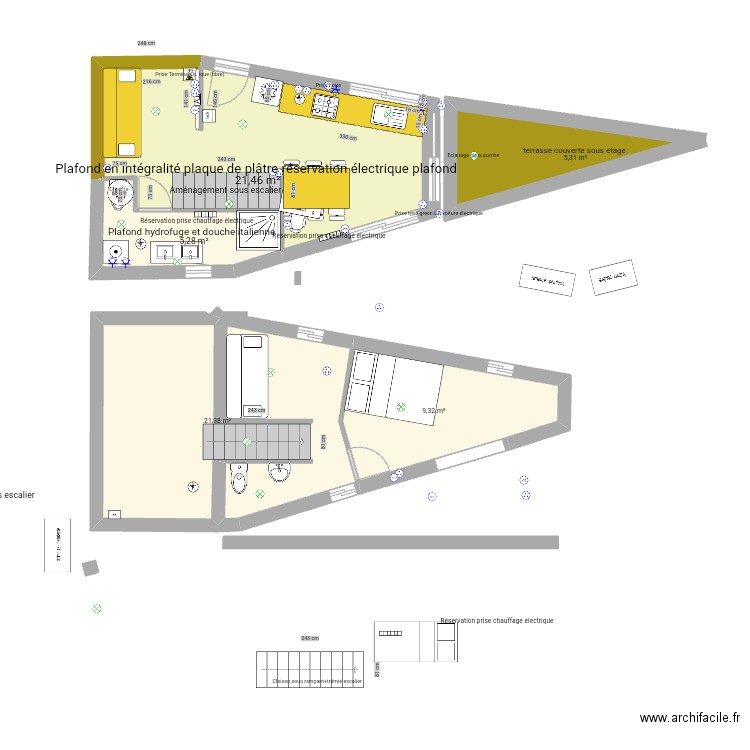 BRETI OSSAT. Plan de 0 pièce et 0 m2