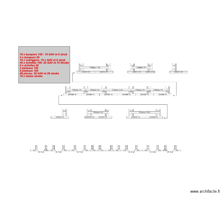 mur led Trafigura vf. Plan de 0 pièce et 0 m2