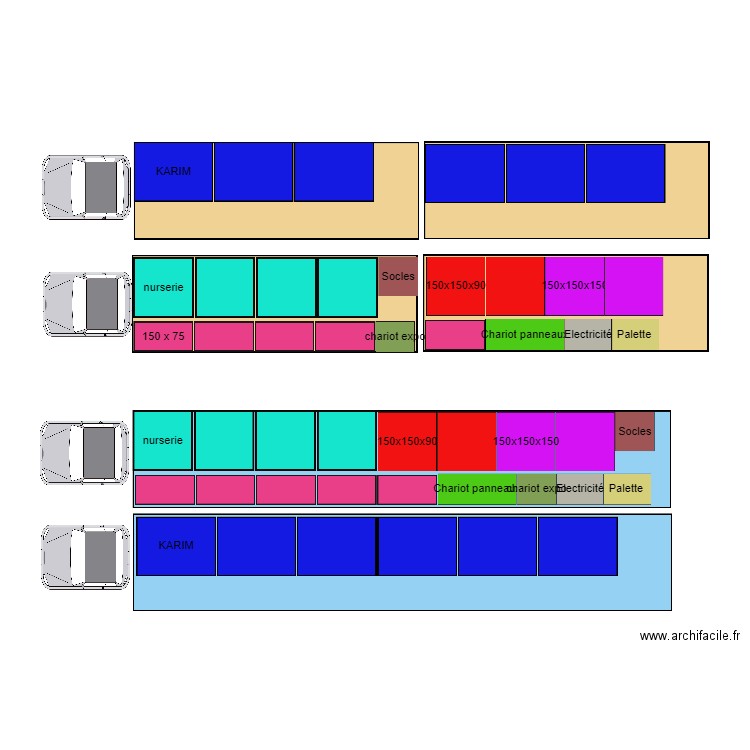 Camions remorque & Semi-remorque 1. Plan de 0 pièce et 0 m2