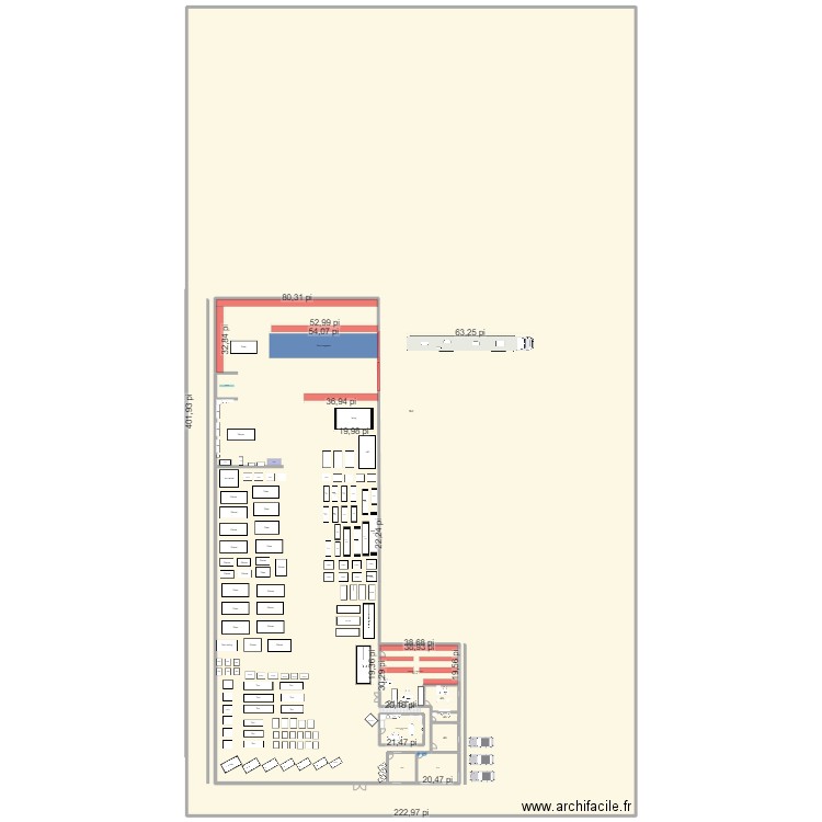 sdg4. Plan de 17 pièces et 128 m2