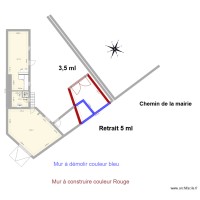 plan de démolition chemin de la mairie
