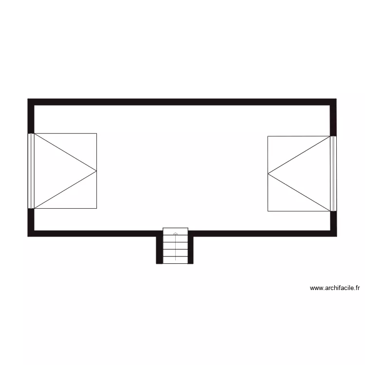 Herve richier RDC. Plan de 16 pièces et 158 m²