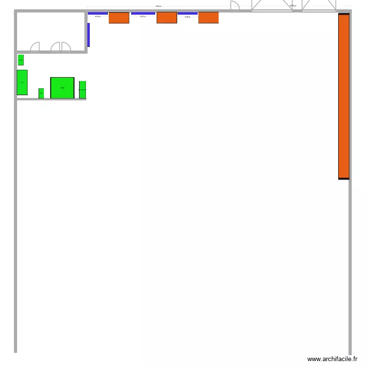 sdg am&eacute;nagement poste de travail. Plan de 