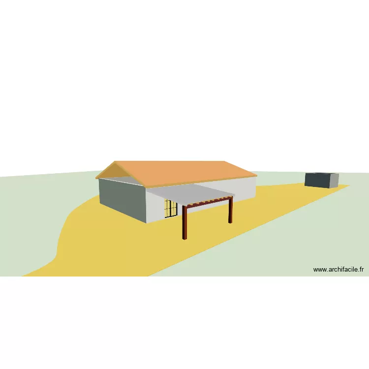 plan1. Plan de 2 Pièces et 162 m²