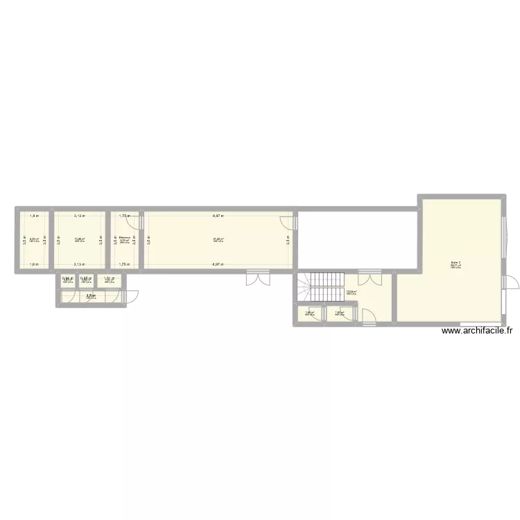 Immeuble PSP Auberge. Plan de 