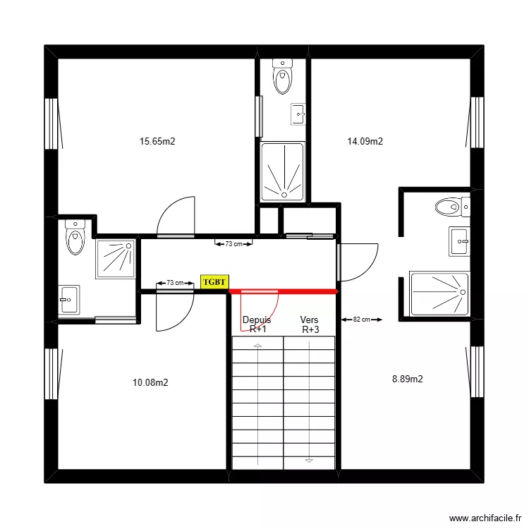 Tcap21 Etage 2 AVT. Plan de 