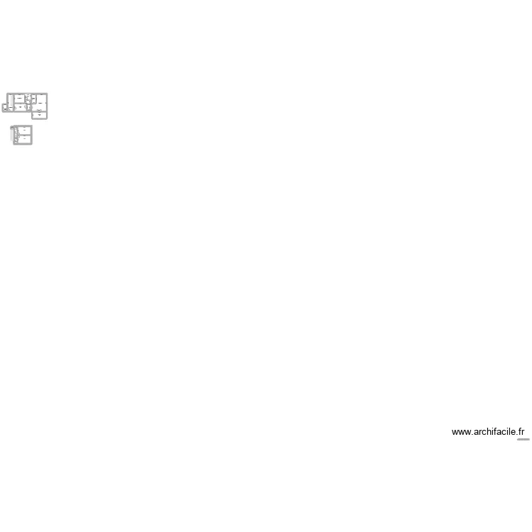 maison champagn&eacute;. Plan de 