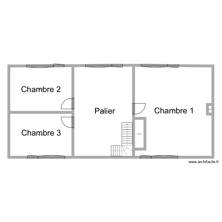 Benard etage. Plan de Benard etage. Plan de