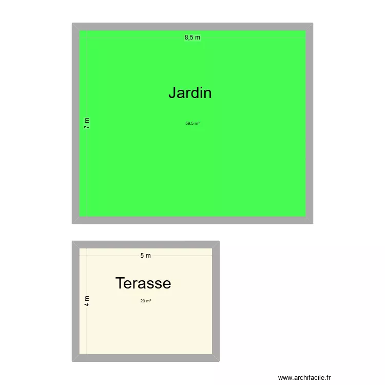 jardin & terrasse. Plan de jardin & terrasse. Plan de