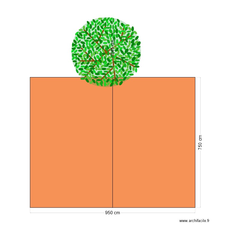 garage 2. Plan de 0 pièce et 0 m2