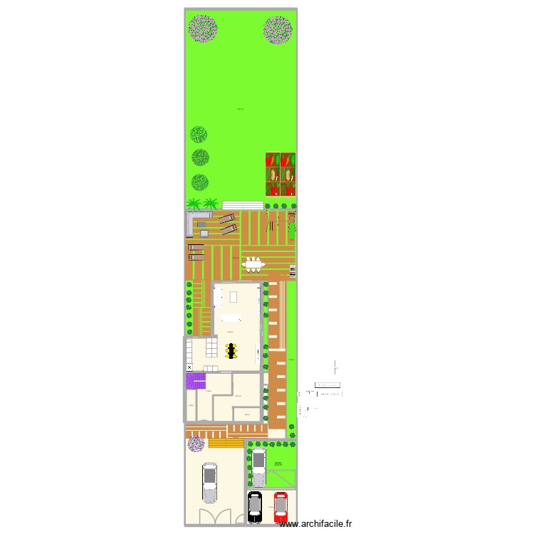 courier 7. Plan de 0 pièce et 0 m2