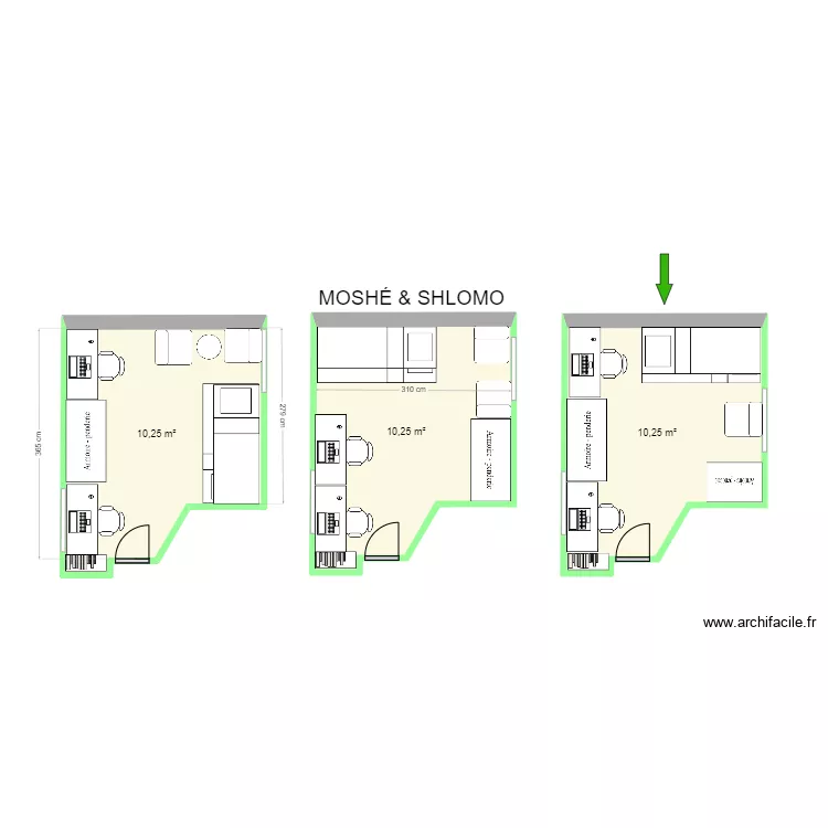 MOSH&Eacute; & SHLOMO. Plan de 