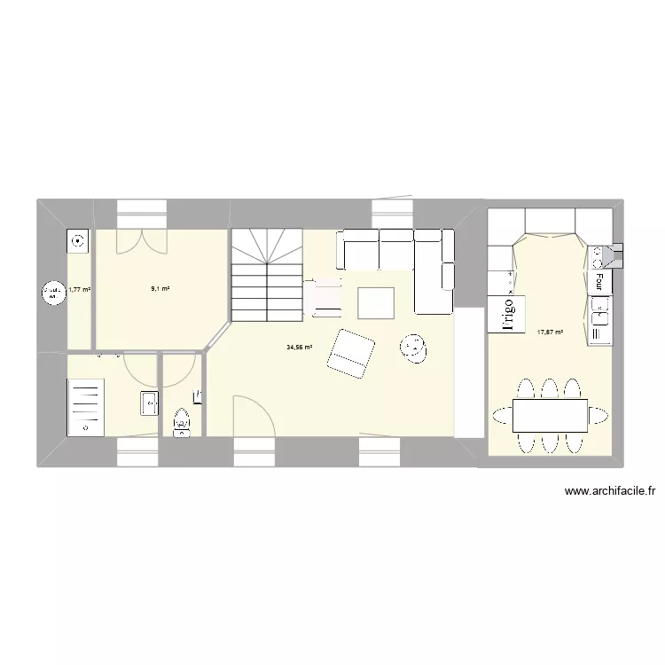 La gare base1. Plan de 