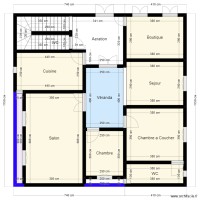 Plan de Terrain 11.5mx11.5m Client 49 97 44 43