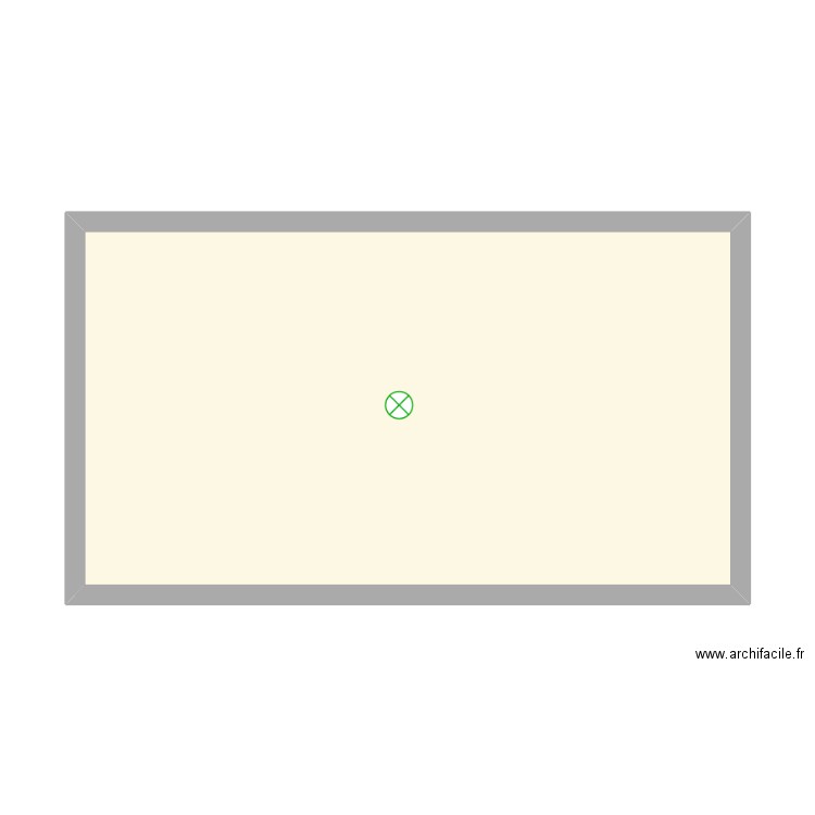 Cave. Plan de 1 pièce et 41 m2