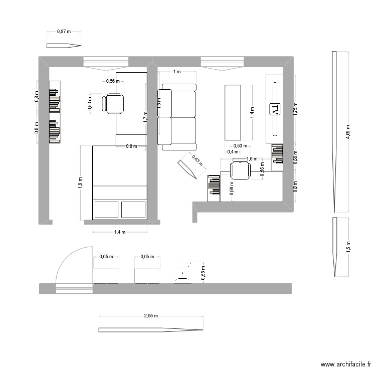 nice1. Plan de 0 pièce et 0 m2