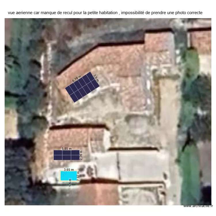 castell arnaud. Plan de 