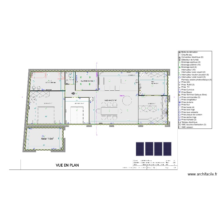 PLAN ELECTRIQUE. Plan de 0 pièce et 0 m2