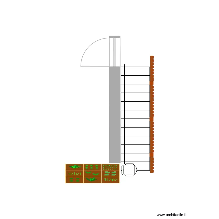 escalier Henny. Plan de escalier Henny. Plan de