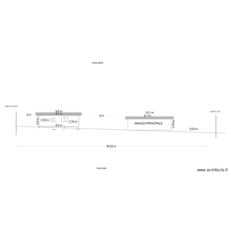 PCMI 3 PLAN DE COUPE NORD. Plan de 0 pièce et 0 m2