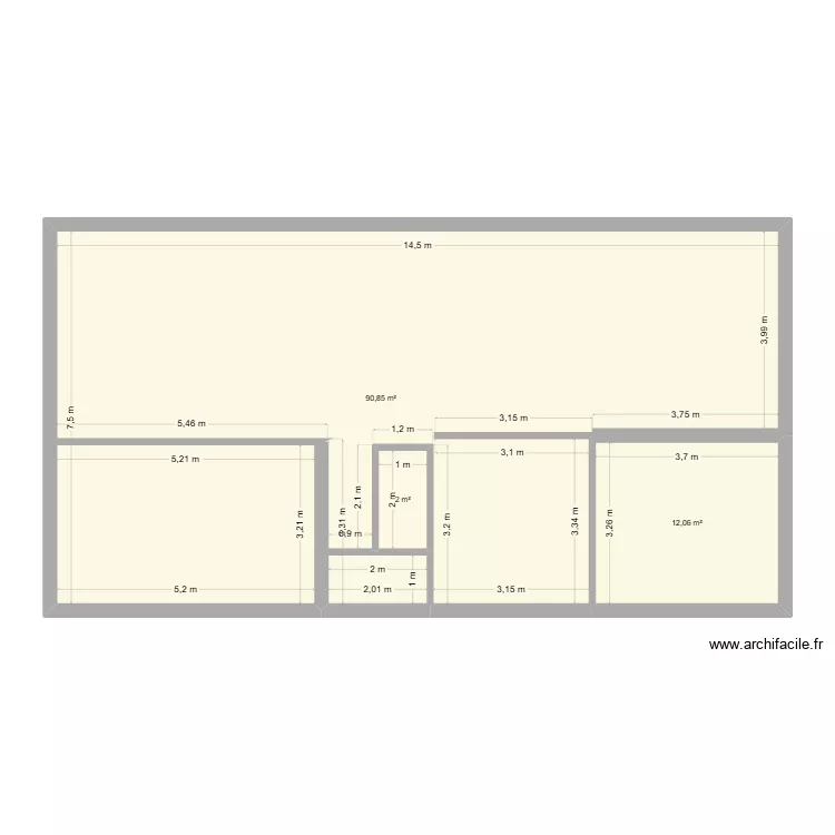 RDC_05_2026. Plan de 8  et 102 m²
