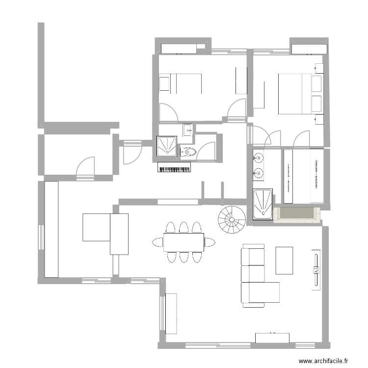 SAL SEJ. Plan de 0 pièce et 0 m2