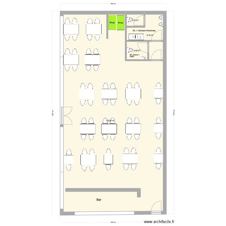 aménagement fehmi. Plan de 0 pièce et 0 m2