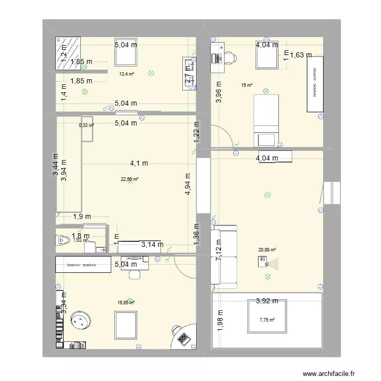 Etage. Plan de Etage. Plan de