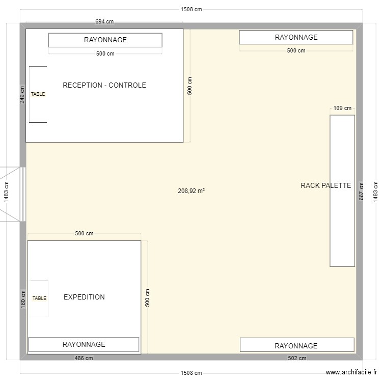 mag smade. Plan de 0 pièce et 0 m2