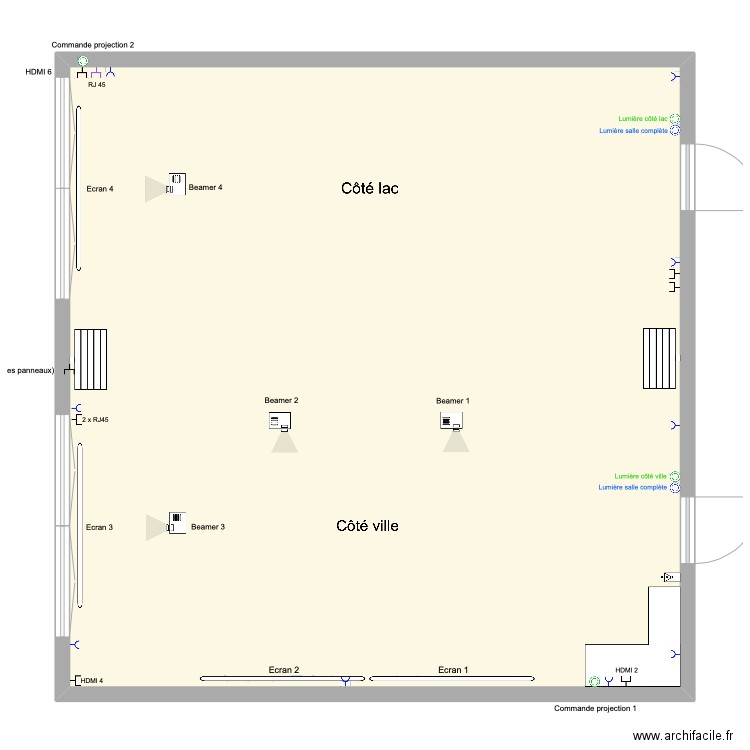 Salle oxygène. Plan de 0 pièce et 0 m2