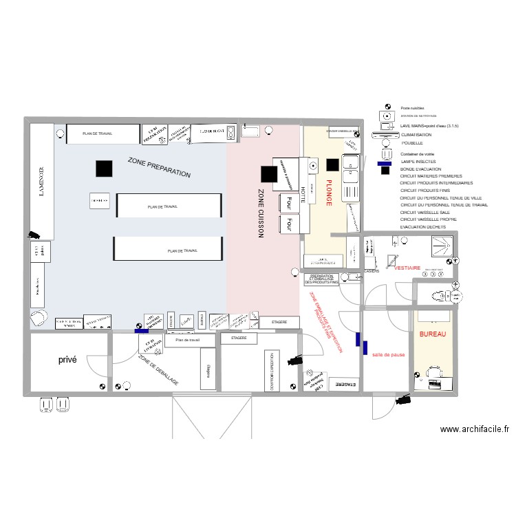 DERNIER PLAN. Plan de 2 pièces et 16 m2