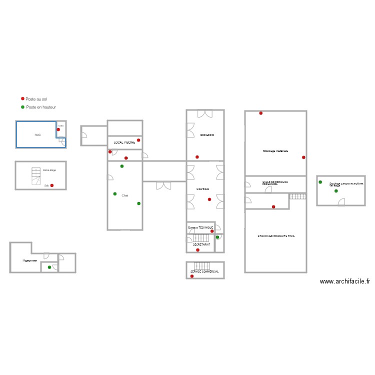 La Dourbie. Plan de 21 pièces et 218 m2