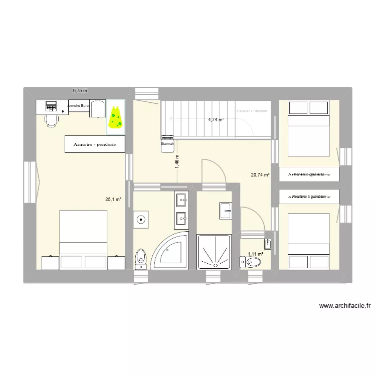 Adinkerke-2026plus-walhof13. Plan de 6 et 65 m² Adinkerke-2026plus-walhof13. Plan de 6 et 65 m²