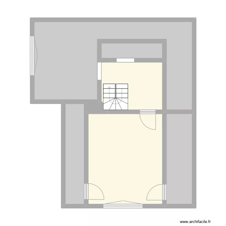 DUVAL - MONTIGNY. Plan de 
