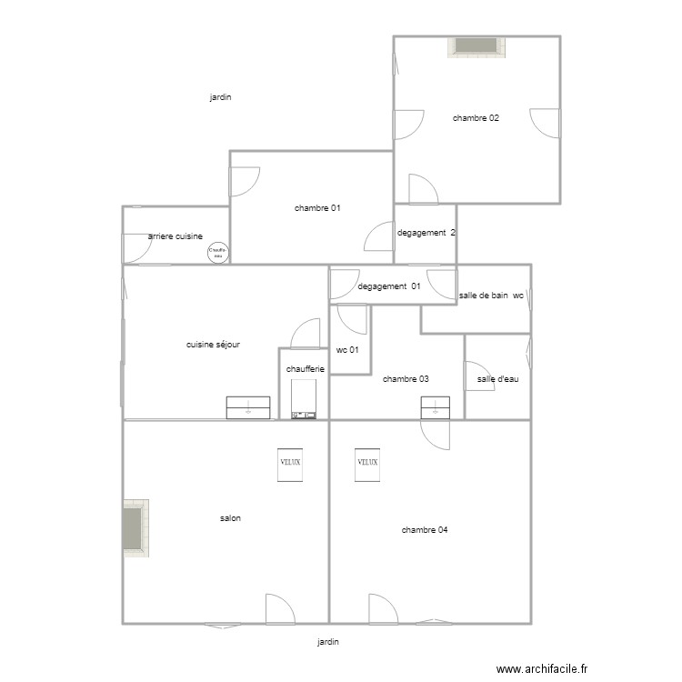 beischon parker lot 2 am. Plan de 13 pièces et 149 m2