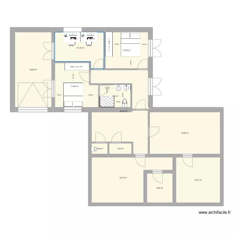 Marcy plan surelevation 2. Plan de 