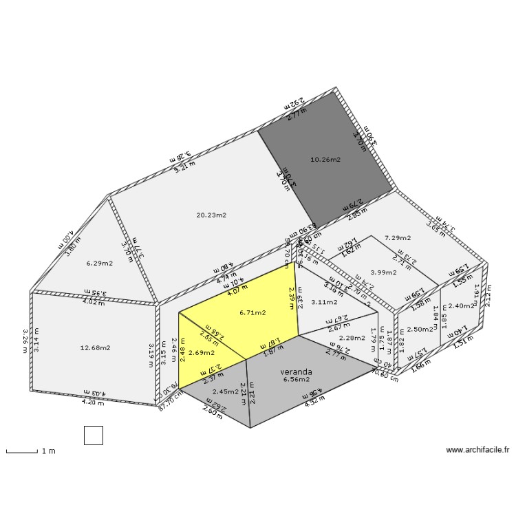 exterieur 1. Plan de 0 pièce et 0 m2