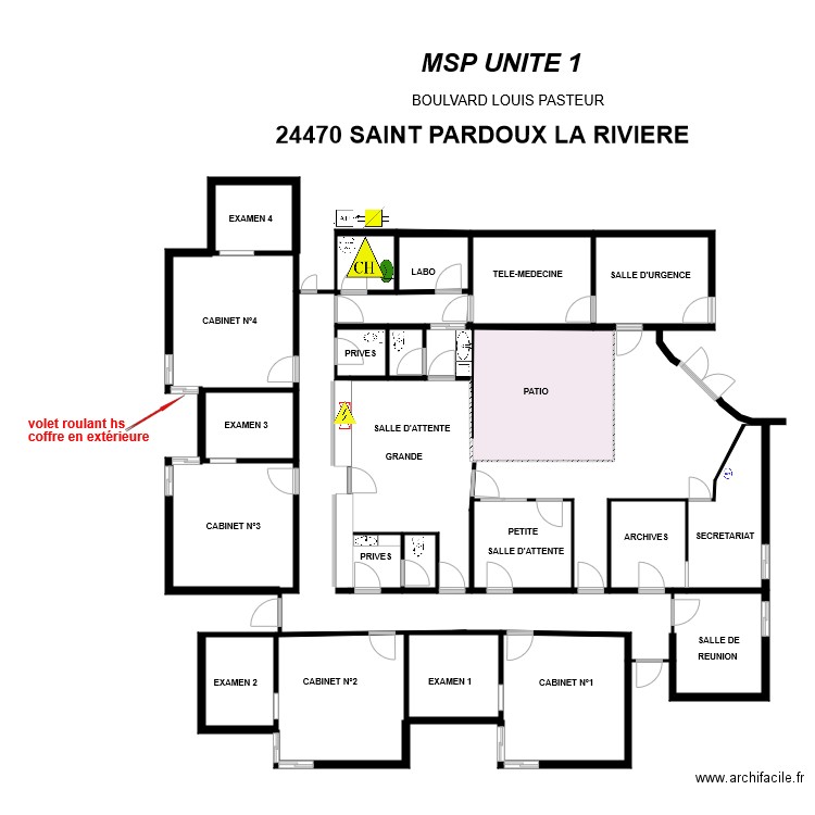 MSP SPECIALISTE SPDX volet. Plan de 0 pièce et 0 m2