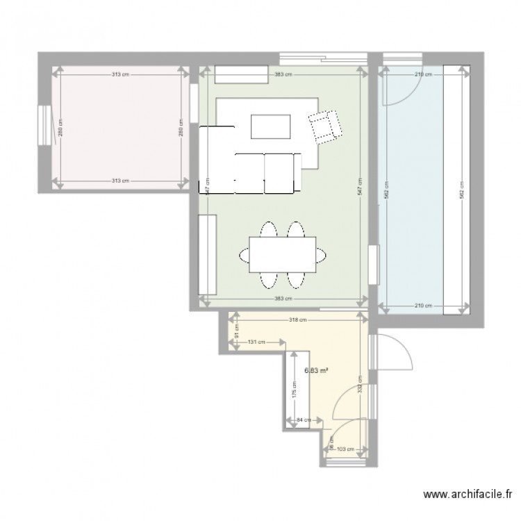 Plan Laetitia et Jérémie projet. Plan de 0 pièce et 0 m2