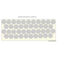 Tente de 600m2 sur le parking