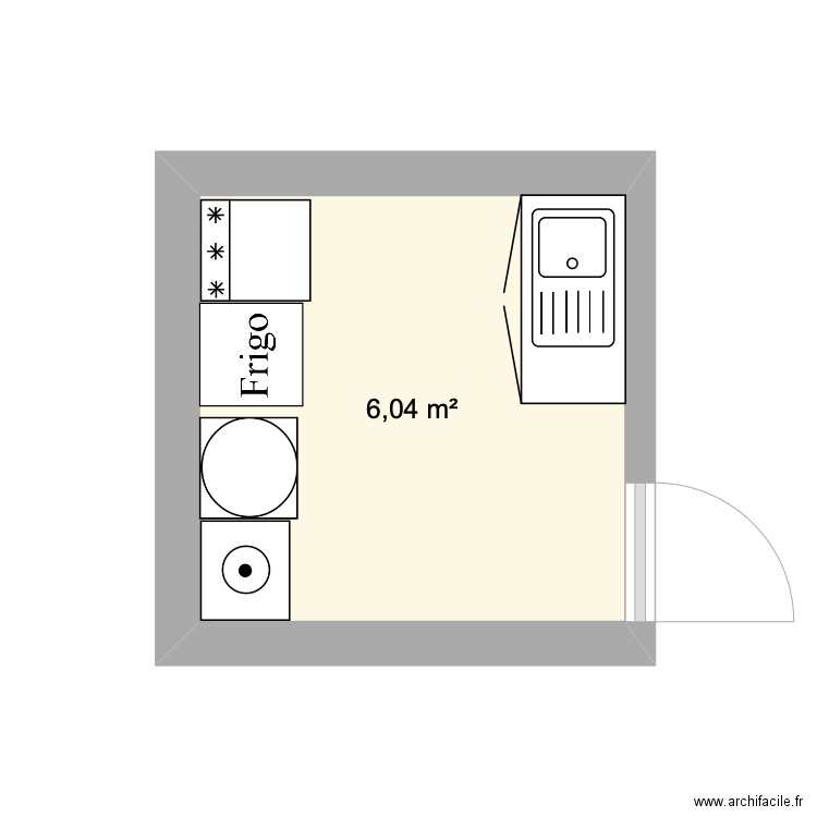 buanderie. Plan de 0 pièce et 0 m2