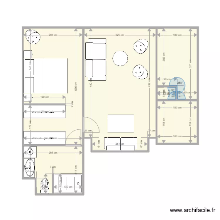 olivia. Plan de 