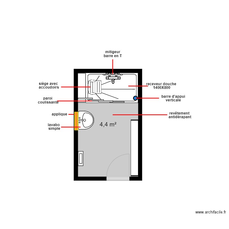 Anselme apres. Plan de 0 pièce et 0 m2