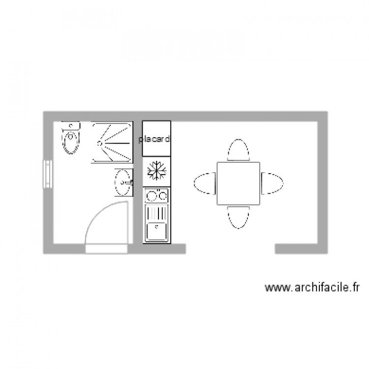 pool house. Plan de 0 pièce et 0 m2