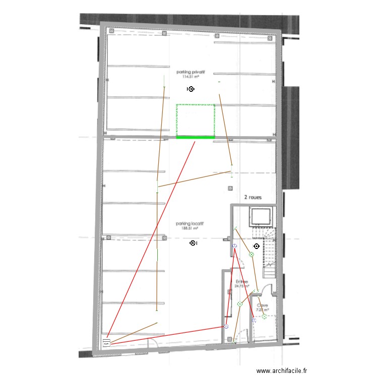 elec. Plan de 0 pièce et 0 m2