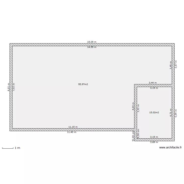 maison. Plan de maison. Plan de