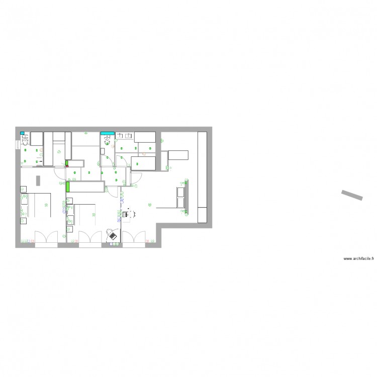 étage 2. Plan de 0 pièce et 0 m2