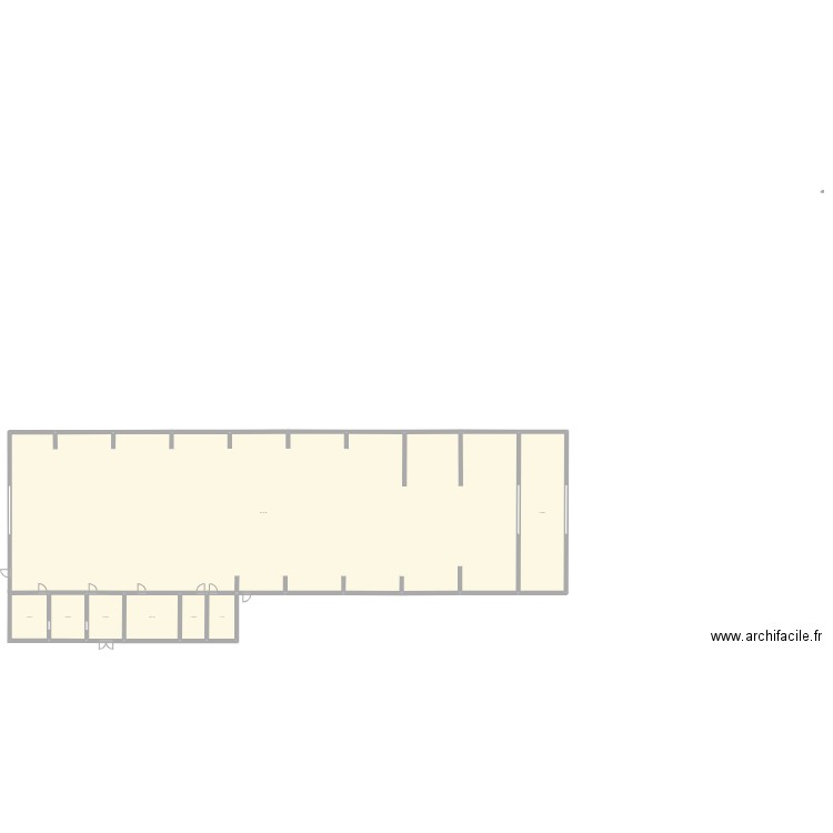 Atelier D&M. Plan de 8 pièces et 1007 m2