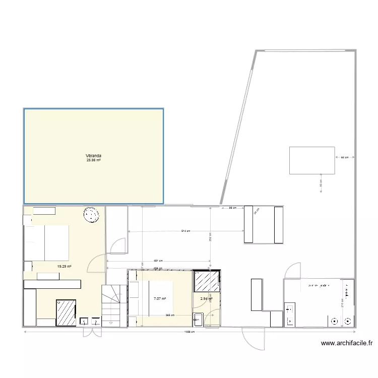 Maison Trezien Plan Jegado 2 Version Kalou2. Plan de 