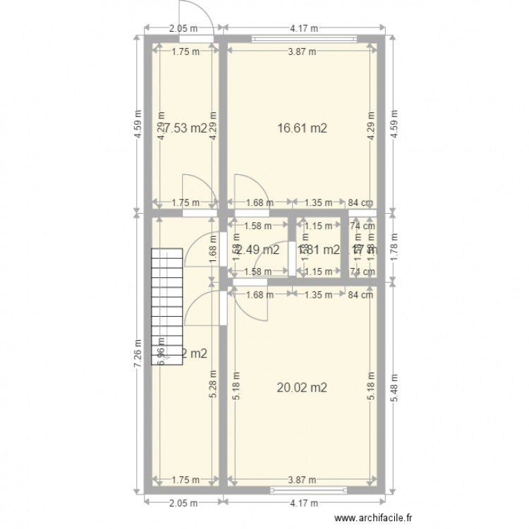 RDC. Plan de 0 pièce et 0 m2